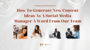 Read more about the article How To Generate New Content Ideas As A Social Media Manager/ A Word From Our Team